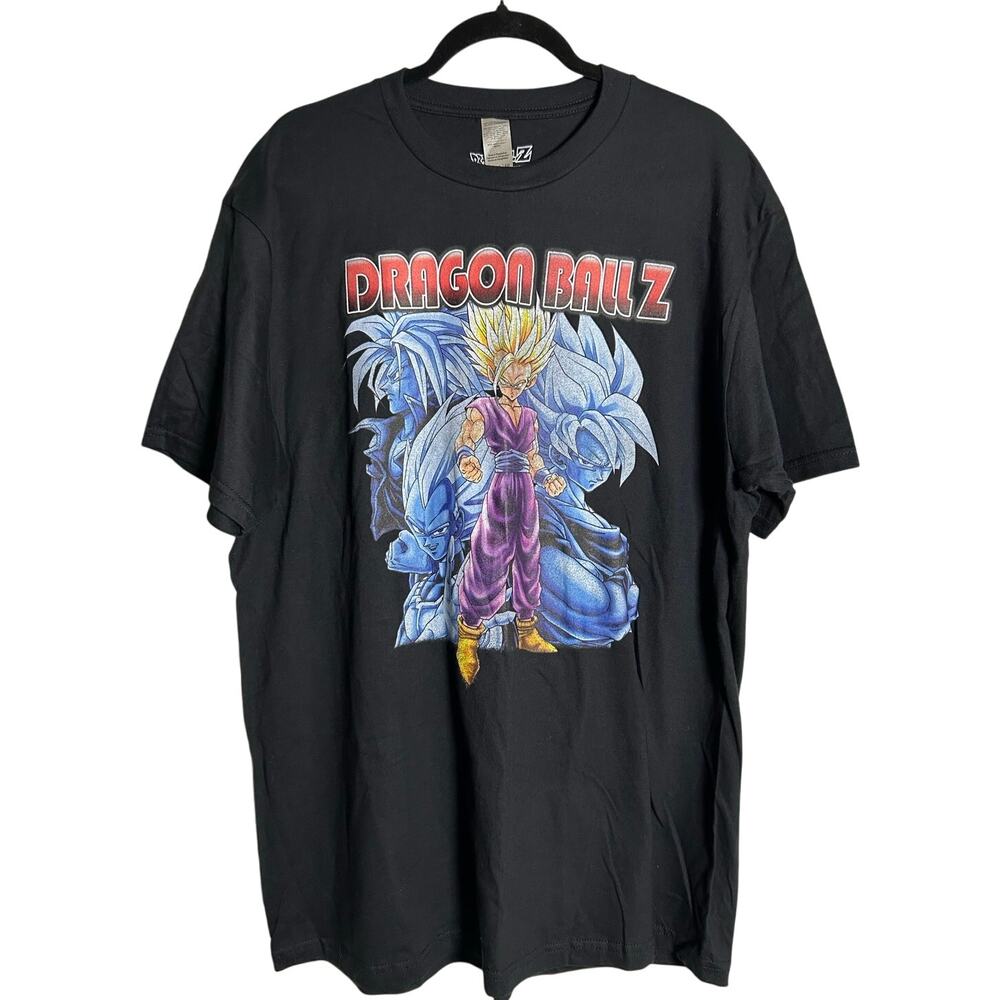 DRAGONBALLZ New Anime Black SS Graphic Tee Size XL - Picture 2 of 5